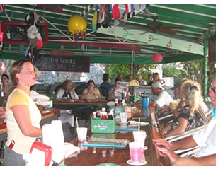 Bartending the Beach Bar, St. John