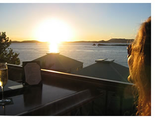 Sunset over St. Thomas