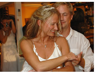 Dancing is a must at an island Wedding Reception
