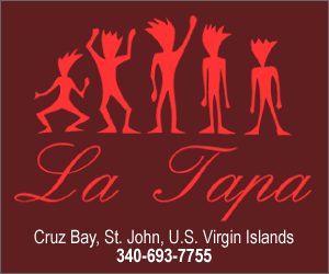 La Tapa Restaurant, St. John